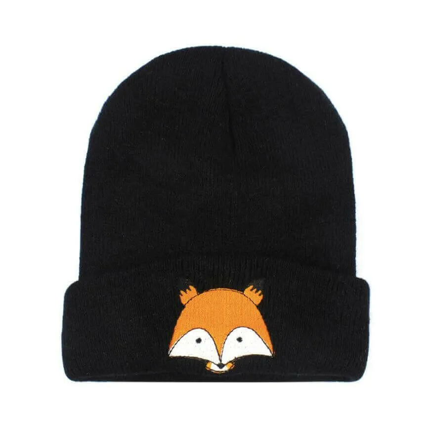 Baby Children Cap Fox Warm Winter Hats