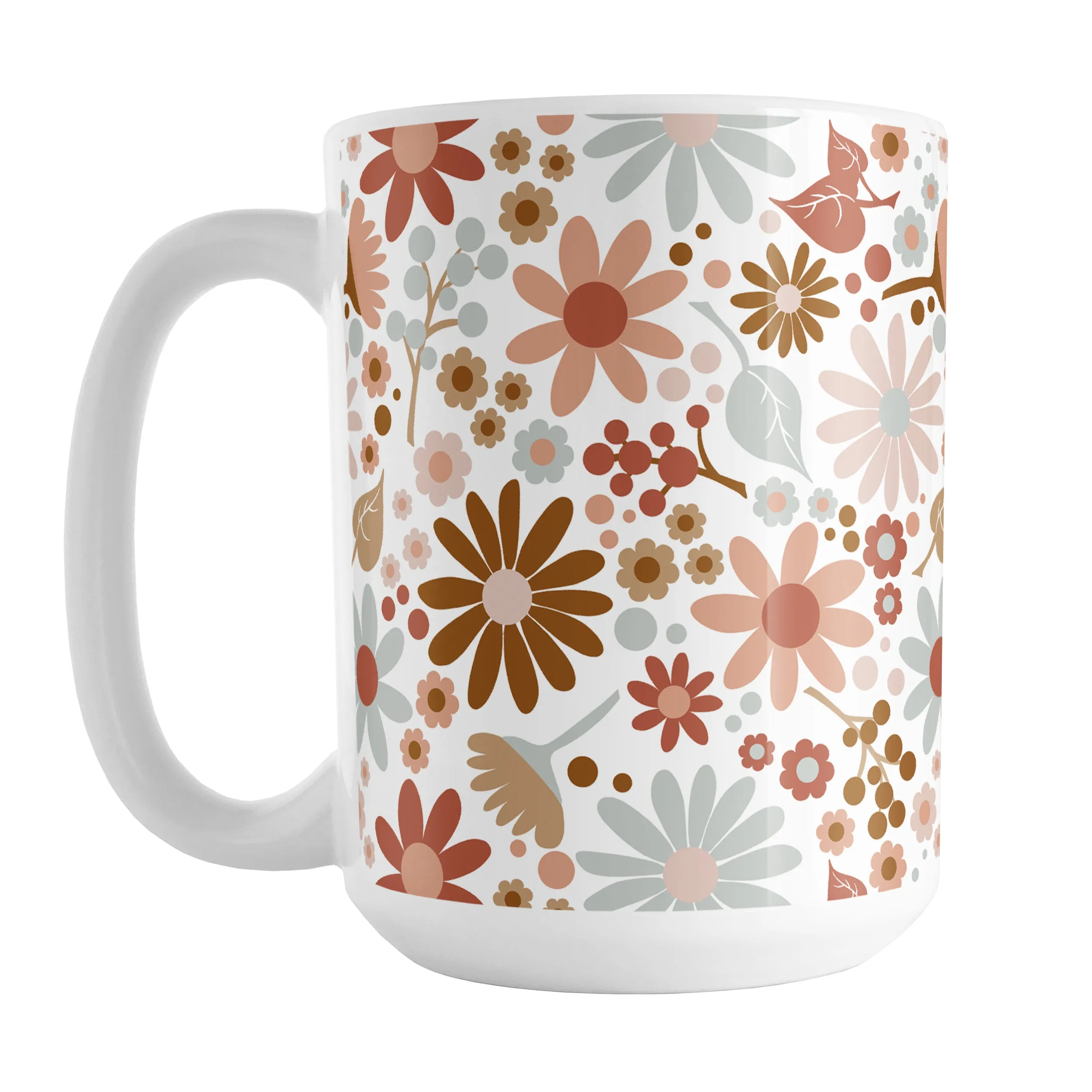 Boho Summer Flowers Mug