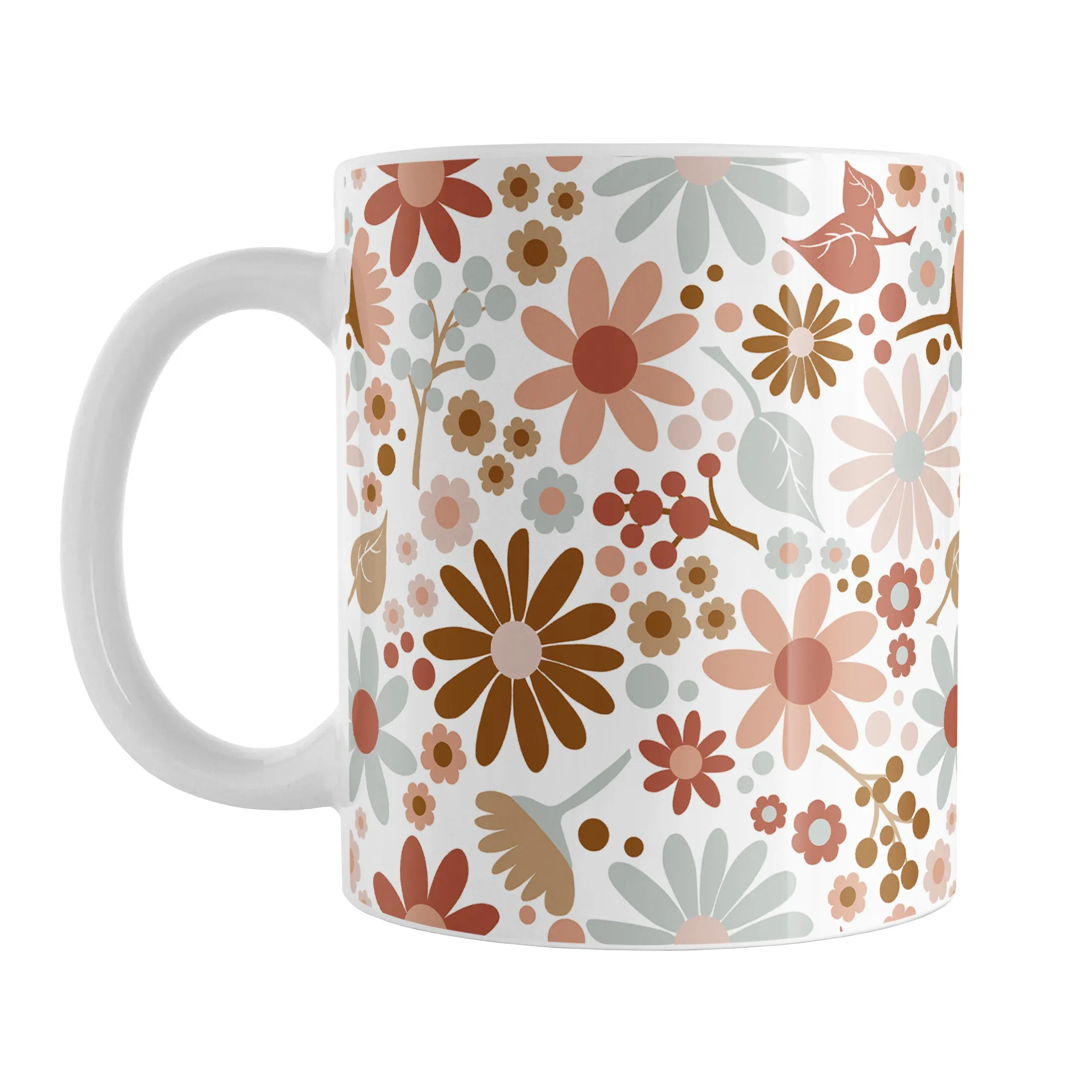 Boho Summer Flowers Mug