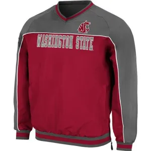 Colosseum Men's Colorblock Washington State Windbreaker