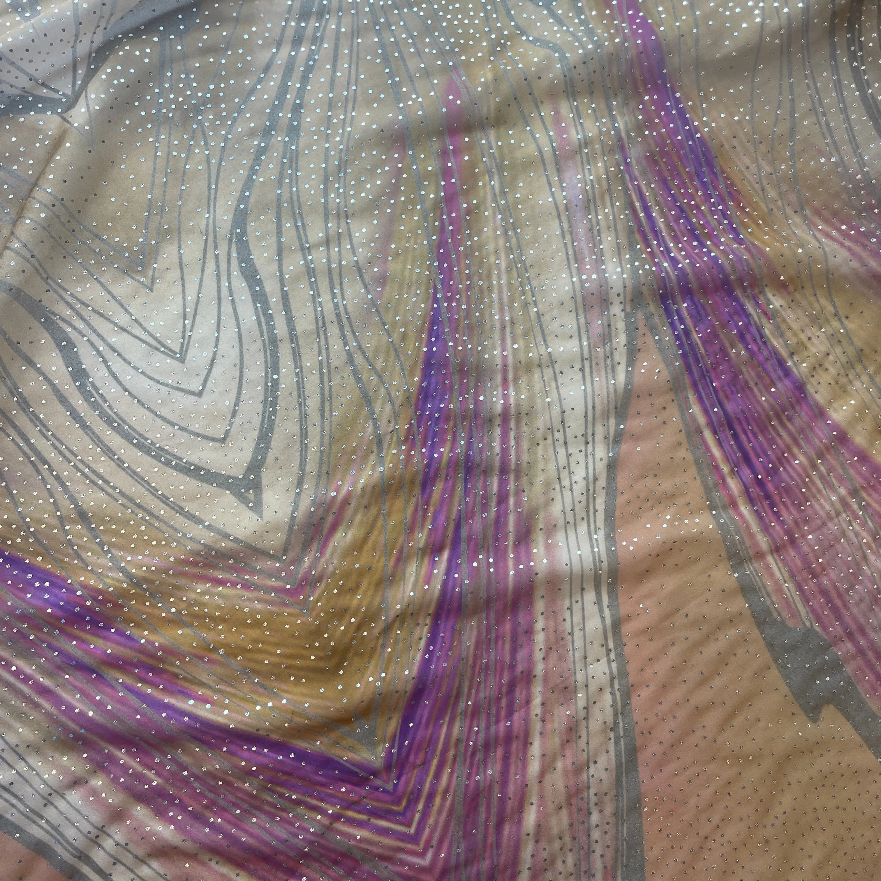 Desert sunset Silk Chiffon