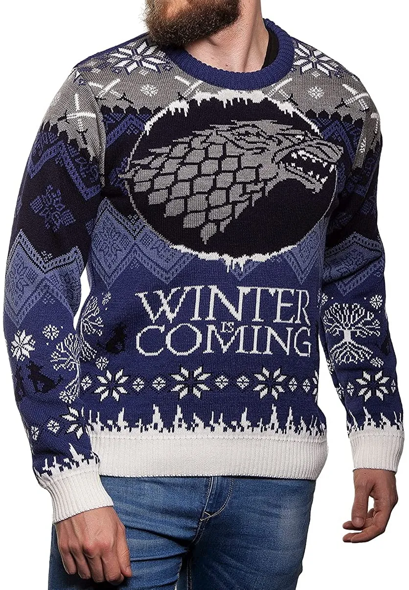 Game of Thrones Stark Christmas Jumper