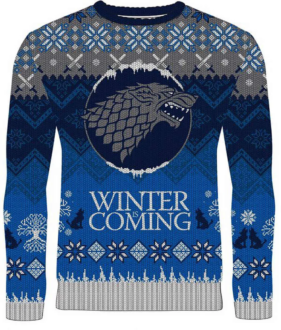 Game of Thrones Stark Christmas Jumper