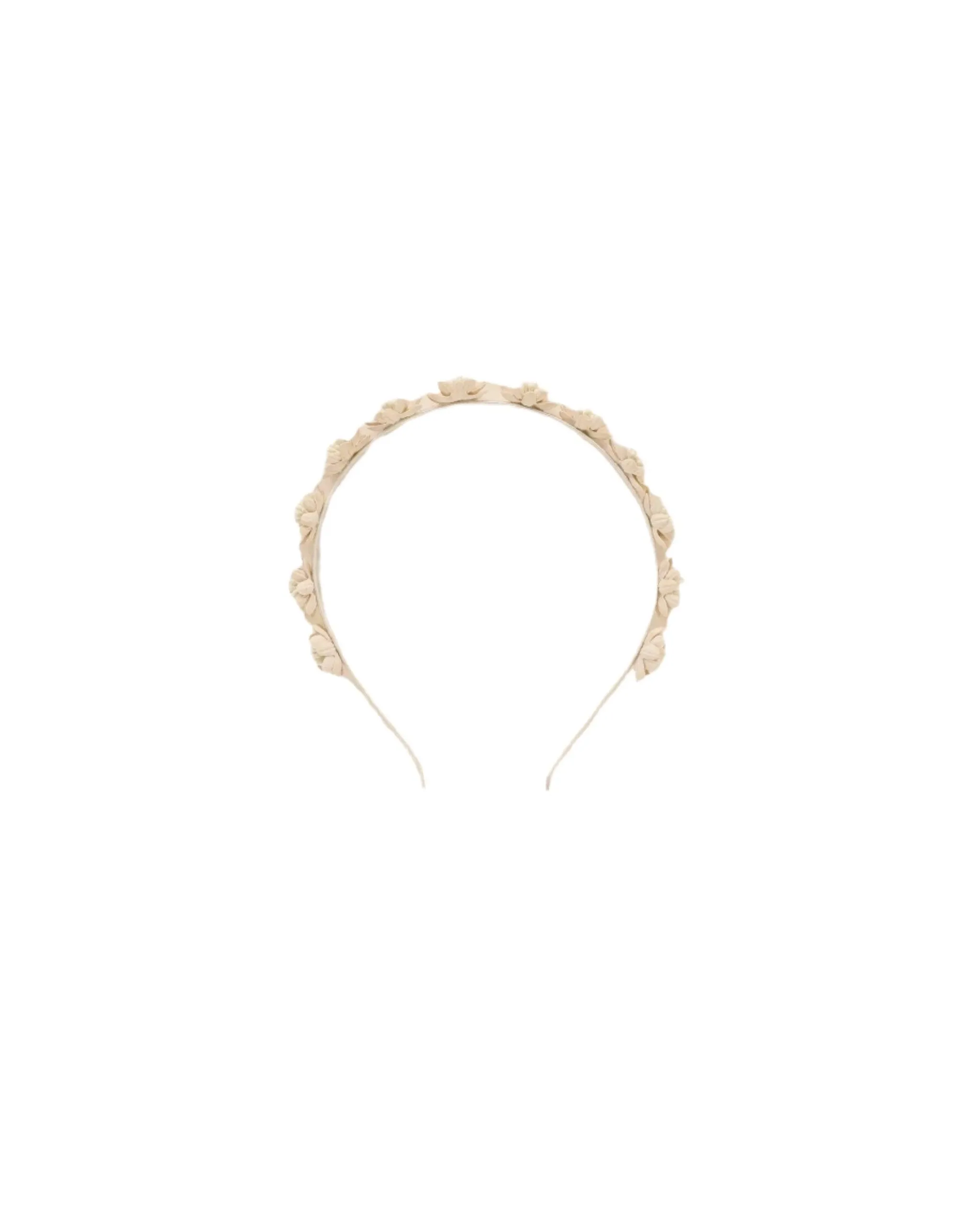 Girls Headband | Floral- Ivory | Noralee