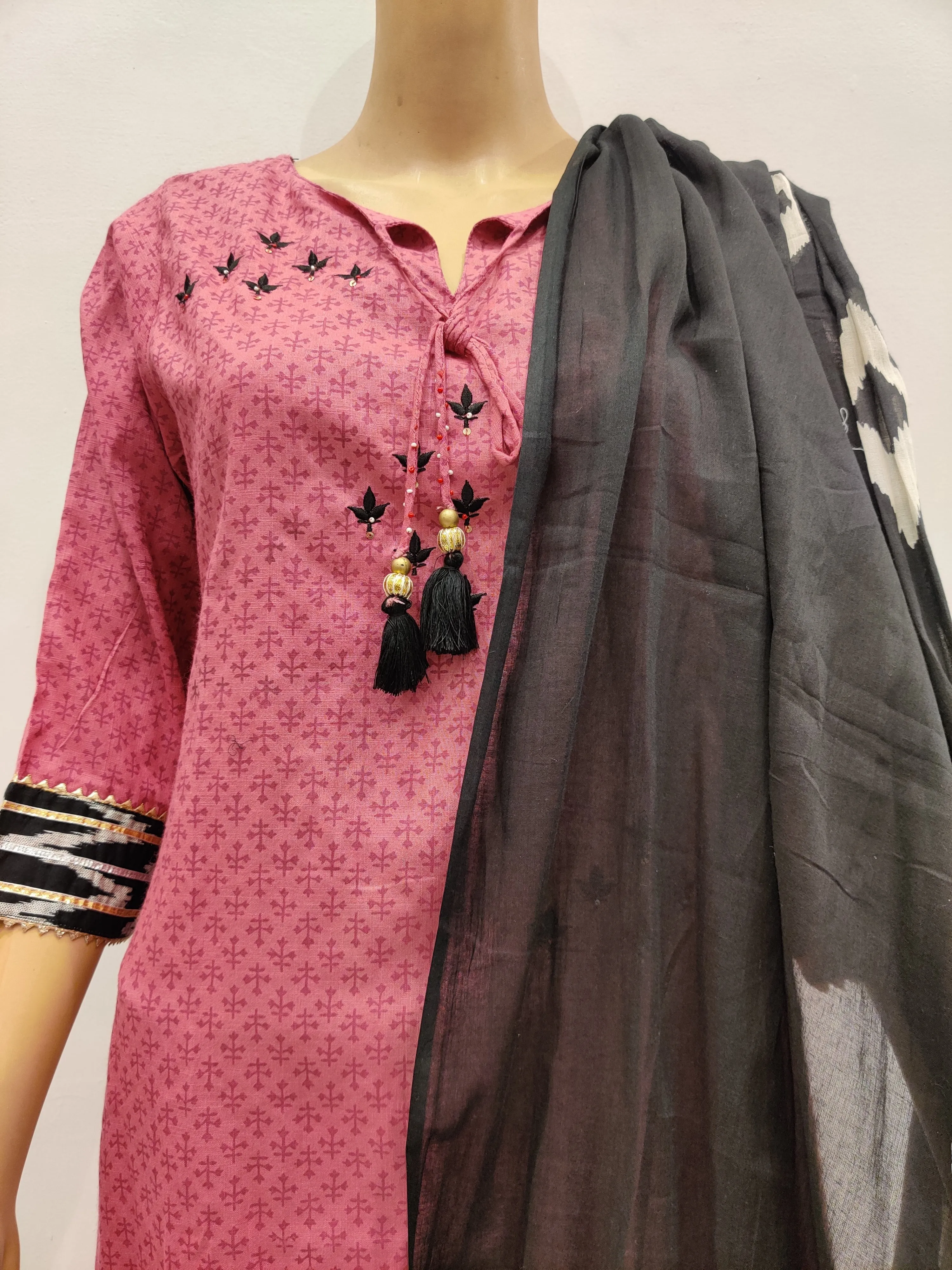 Hyacinth Kurta skirt with dupatta