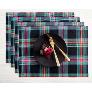 Jewel Plaid Placemats, Set of 4