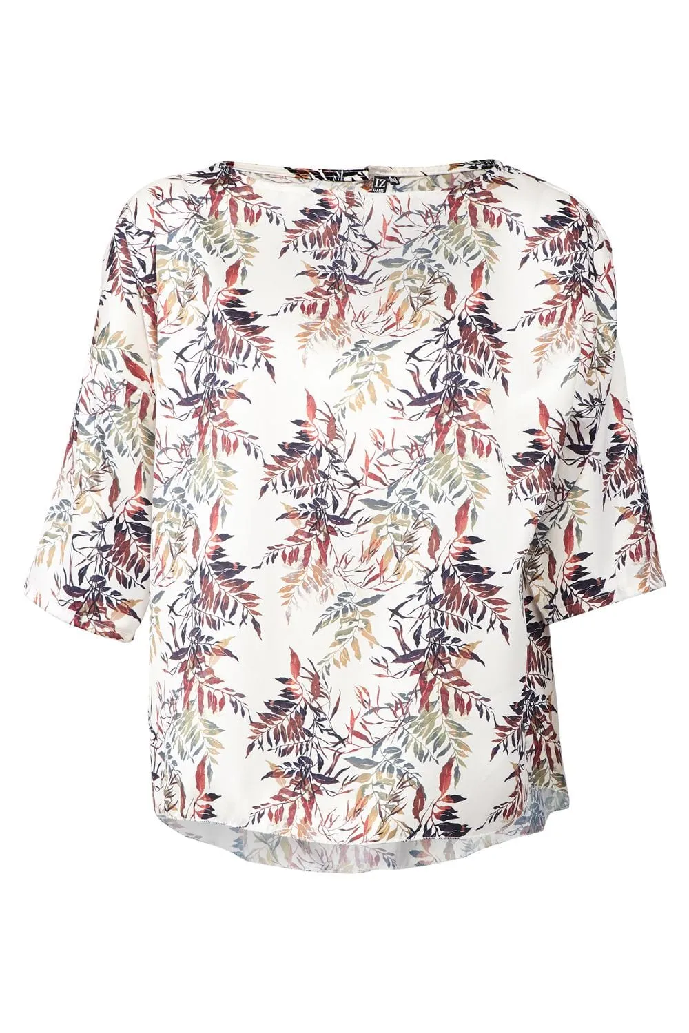 Leaf Print Blouse