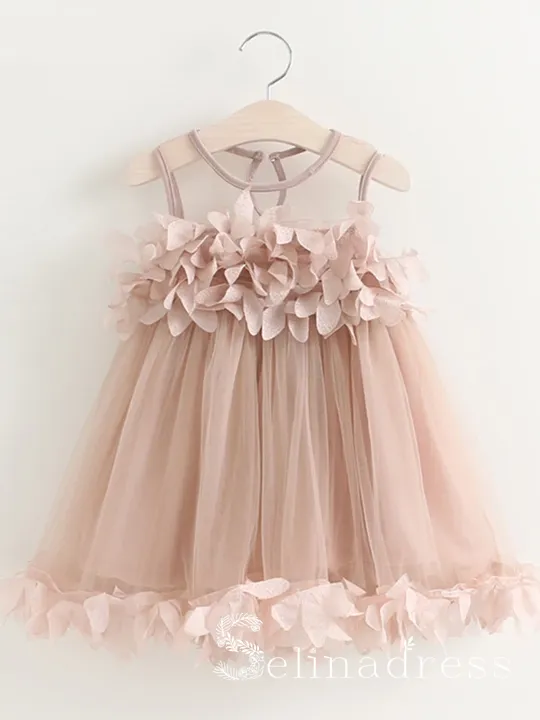 Lovely Pretty Cheap Unique Wedding Little Girl Flower Girl Dresses GRS006