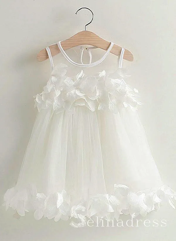 Lovely Pretty Cheap Unique Wedding Little Girl Flower Girl Dresses GRS006