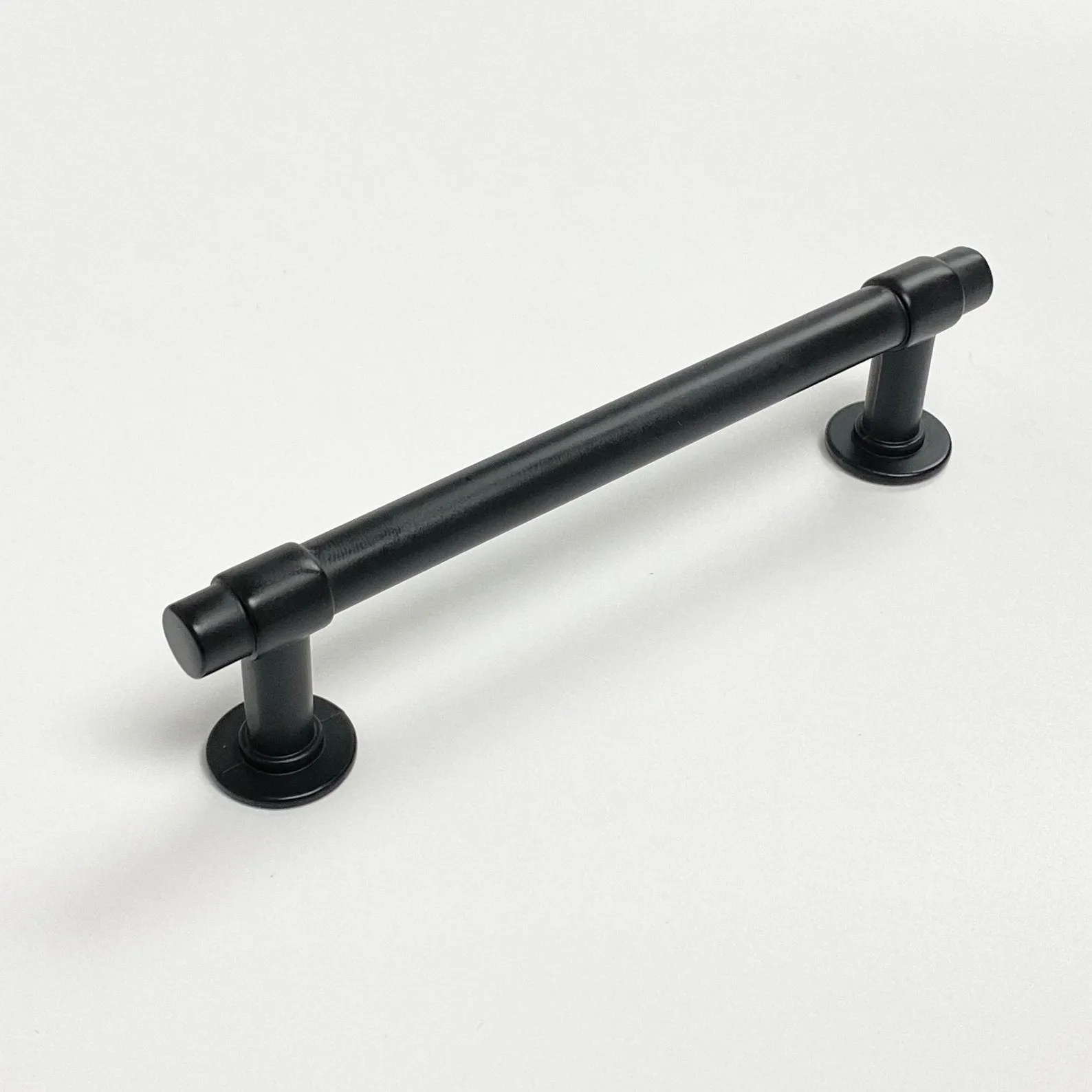 Matte Black "Farmhouse" Cabinet Knob and T-Bar Drawer Pulls