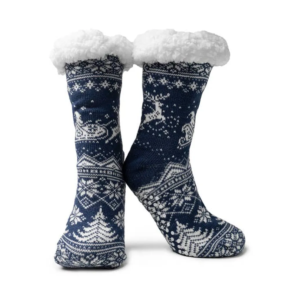 Mistletoes Slipper Socks - Womens