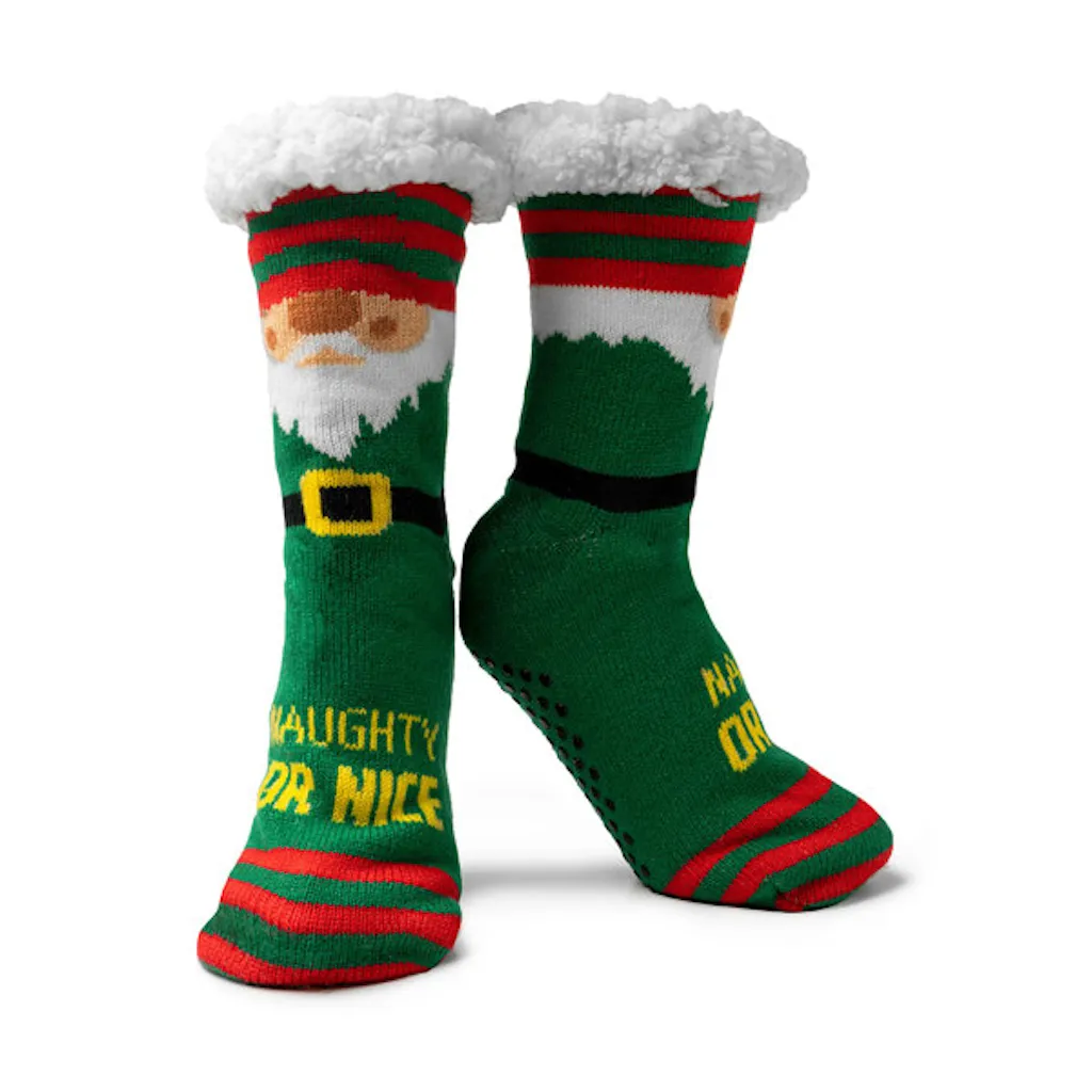 Mistletoes Slipper Socks - Womens