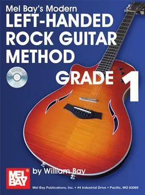 Modern Left-Handed Rock Guitar Method Grade 1  Book/CD Set