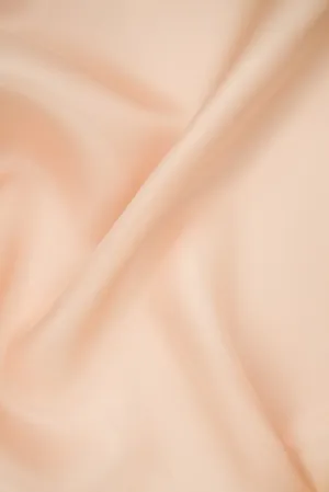 Peach Silk Gazar Fabric