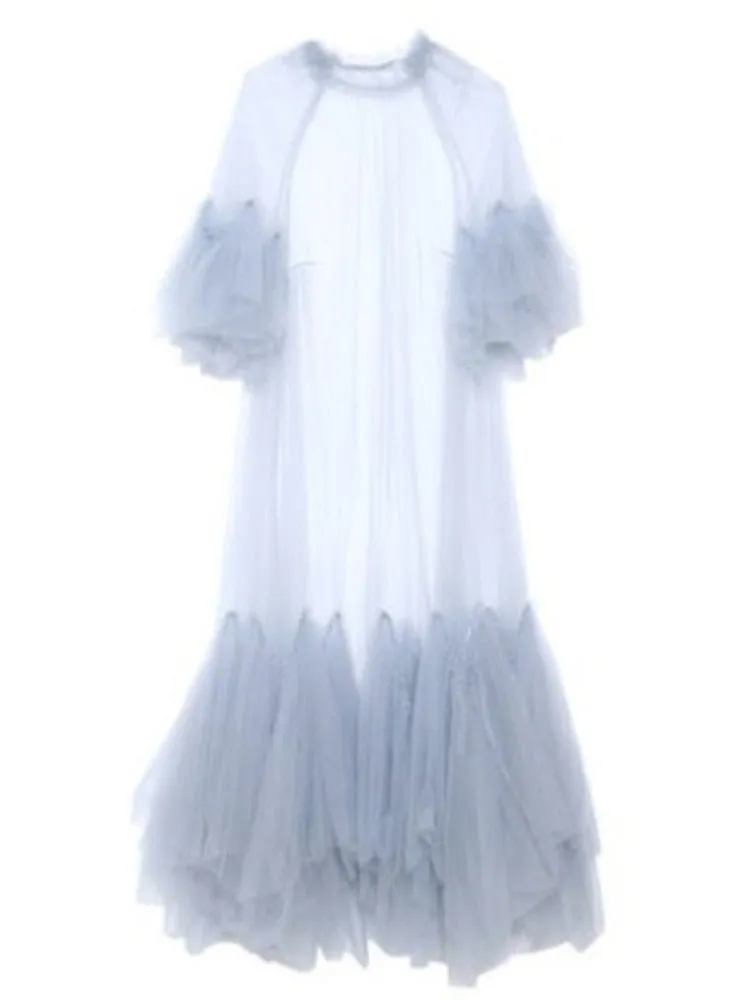 Pre Order:  Seethrough Tulle Dress - @createdbyfortune