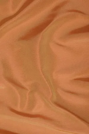 Pumpkin Heavy Taffeta Silk Fabric