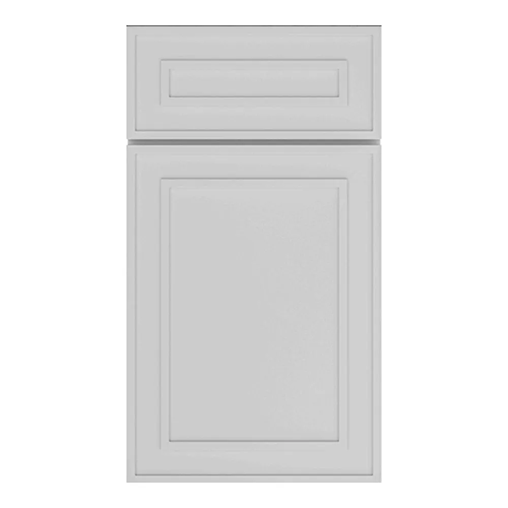 RTA - Elegant Shaker White - 21"W x 30"H x 0.75"D - Wall Molding Glass Door with 1 Door