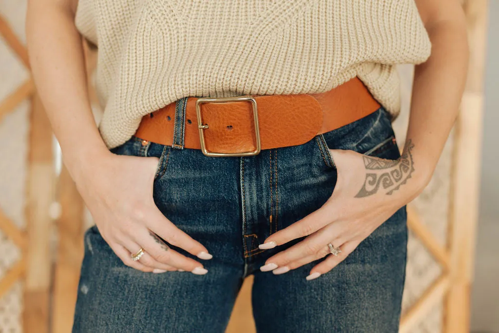 The Gianna Leather Belt - Various Styles