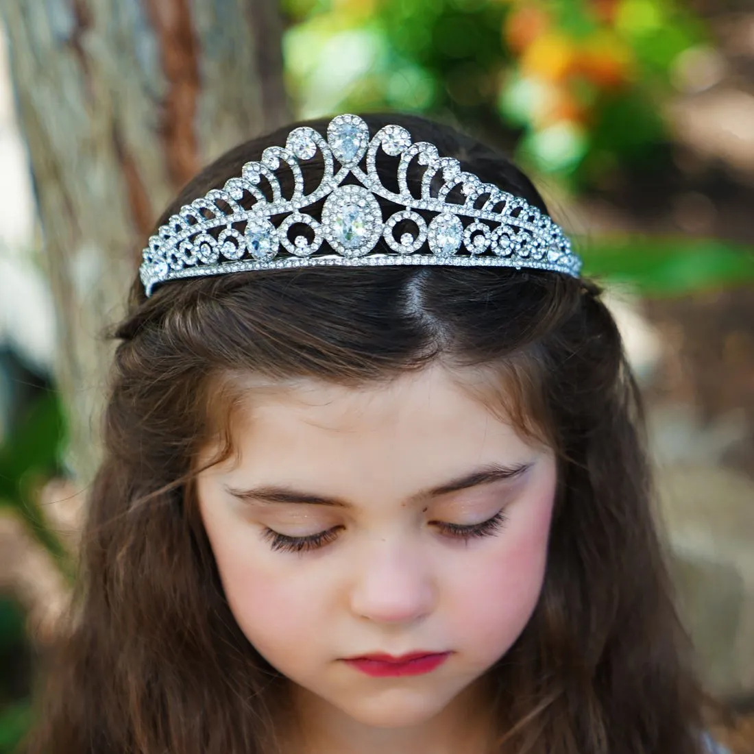 Utopian Jewel Tiara - Diamond White